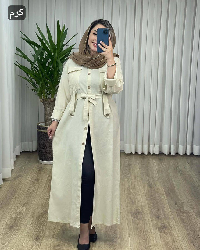 مانتو بلند جانان زیبا و جذاب ❤️✅12372شایسته