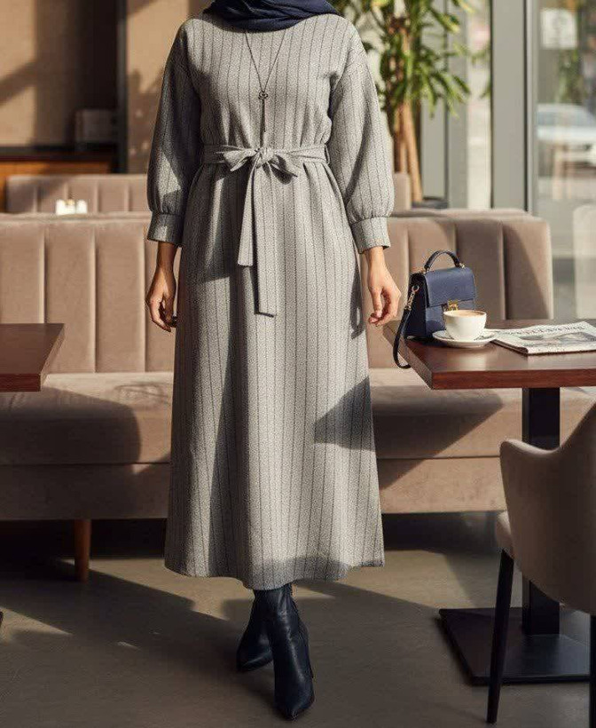 کفتان گندم زیبا وشیک تک رنگ ۳۴۳۶ 💝💝💝ست شو