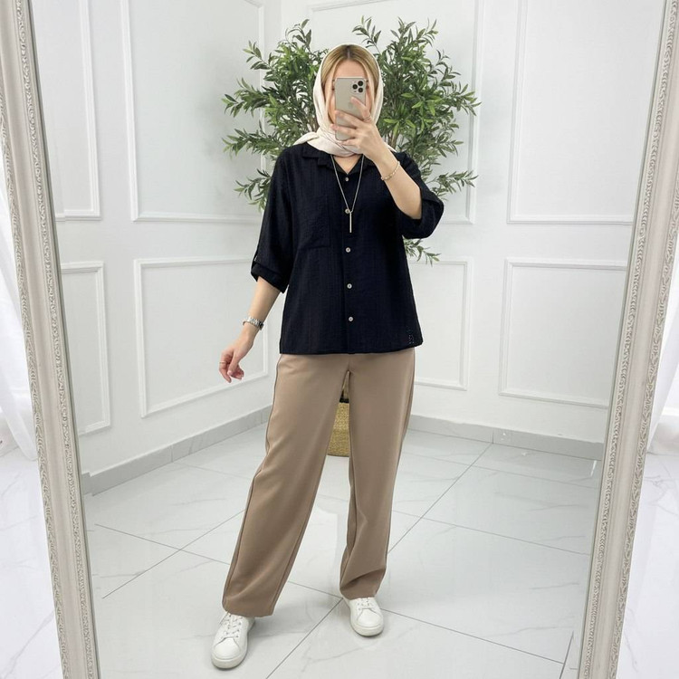 شومیز کوک دوزی هایلا کیفیت عالی ✅😍95293ساتین