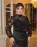 پیراهن مجلسی پارمیس🤩زیبا و شیک☺️👌ارسال فوری😁برلی
