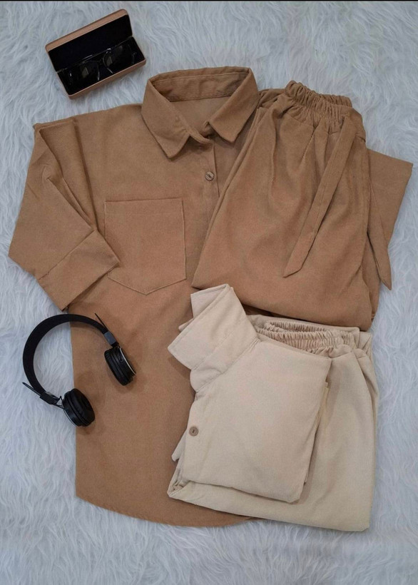 ست مانتو وشلوار کبریتی درجه یک تنخور عالی شیک در رنگ بندی متنوع 🌈 💯 کد ۱۳۱۵۶ فاروین
