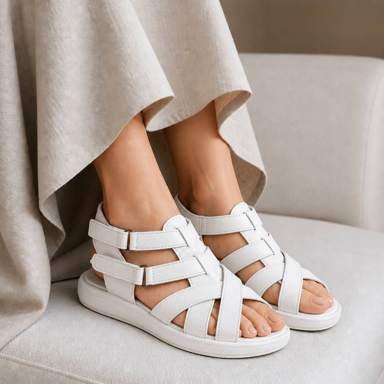 صندل مدل شیدا رویه چرم 🛍🤩💞💞مهدی