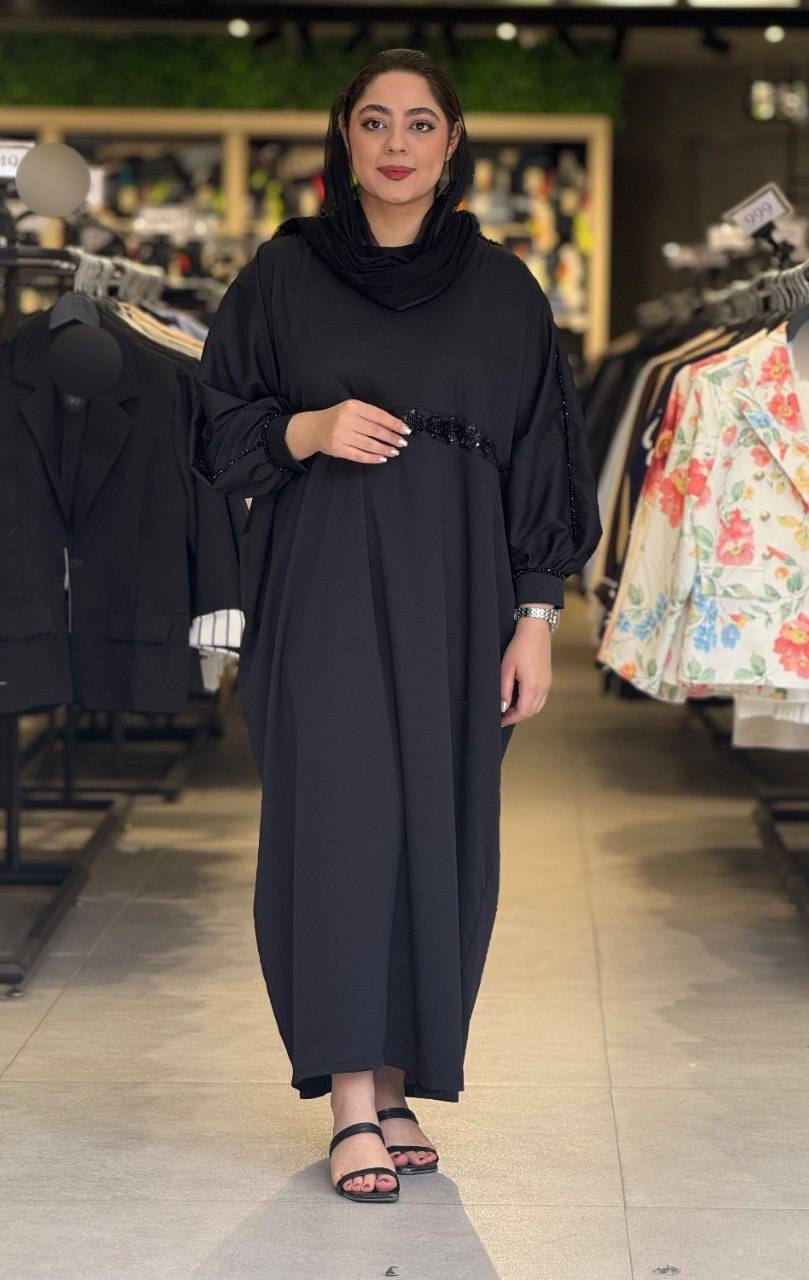 مانتو عبایی شیک و تابستانه مروارید 🛍🤩💞ساریگل