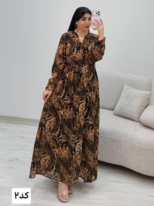 پیراهن حریر دلمار با رنگبندی 🍒🛍🤩💞ساریگل