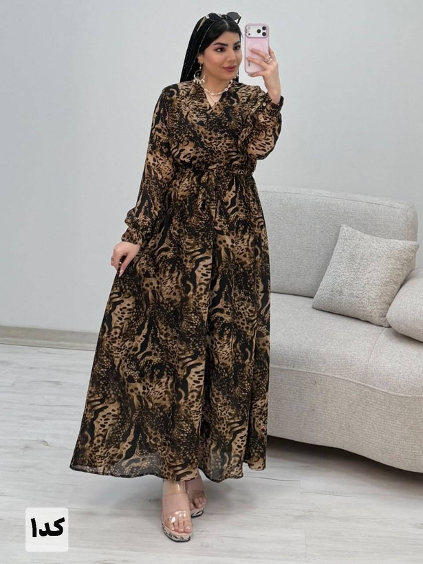 پیراهن حریر دلمار با رنگبندی 🍒🛍🤩💞ساریگل