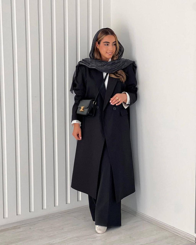 کت بلند صحرا کرپ مازراتی لایی کوبی شده 🎀🍒🛍🤩💞ساریگل