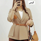 مانتو تکی ارتمیس✅🌹کد 9873جنس مازراتی کار بدون کمربند، نیل