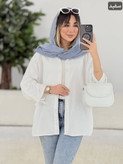 مانتو آستین کت تارا زیبا و شیک 😍✅12370شایسته
