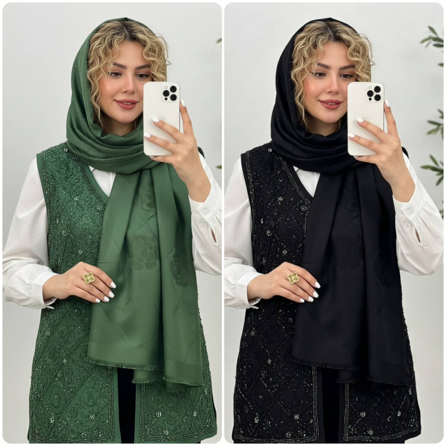 شال مرینوس ژاکارد ترک دورو زیبا وشیک در رنگبندی زیبا 🌈 🌈 کد ۱۰۳۴۲ ستشو