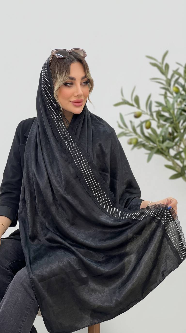شال السا لب دانتل زیبا وجذاب در رنگبندی 🥰 🥰 کد ۱۳۳۳۲ ستشو