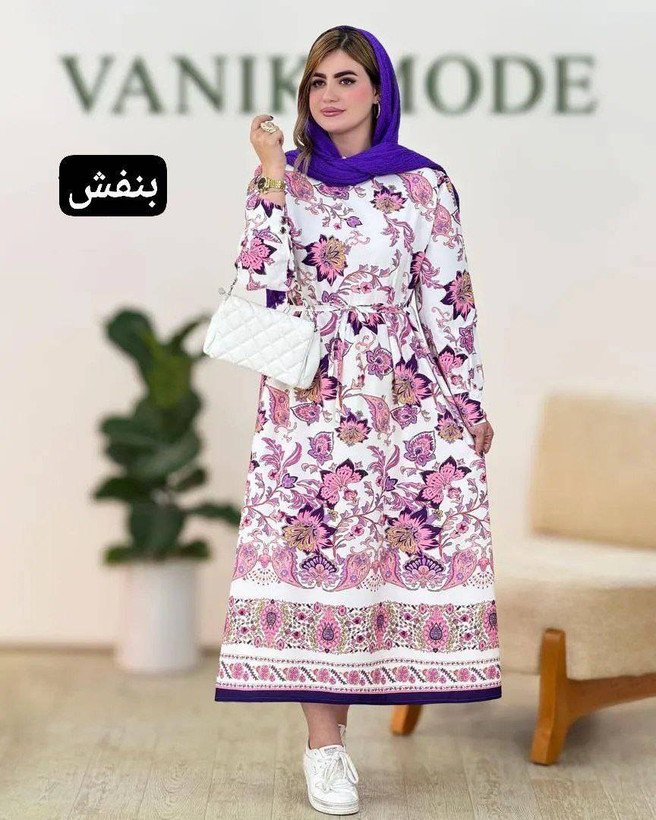 پیراهن ساحلی رز زیبا و شیک ❤️✅😍99992پرفاز