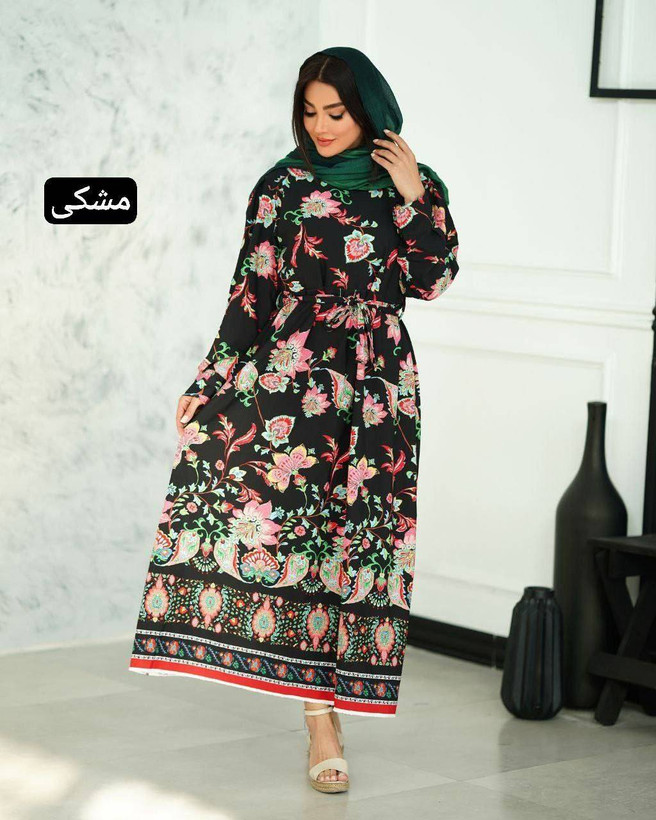 پیراهن ساحلی رز زیبا و شیک ❤️✅😍99992پرفاز