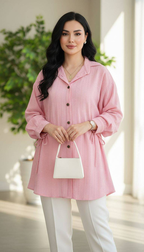مانتو کمربند دار جگوار نگینی کیفیت تضمینی ✅😍13639تنیس
