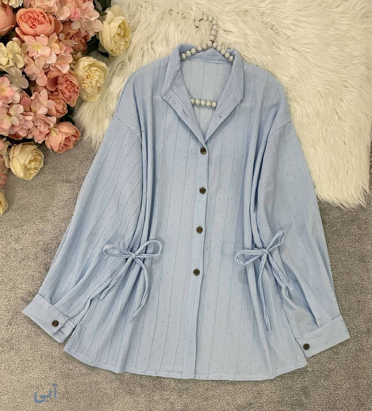 مانتو کمربند دار جگوار نگینی کیفیت تضمینی ✅😍13639تنیس