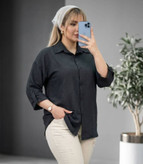 شومیز نگین دار شیک و زیبا✅😍13735گیسو