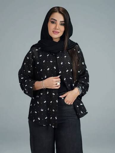 شومیز پروانه شیشه ای درجه یک تنخور عالی شیک در رنگ بندی متنوع 🌈 💯 کد ۱۳۷۵۹ راشین