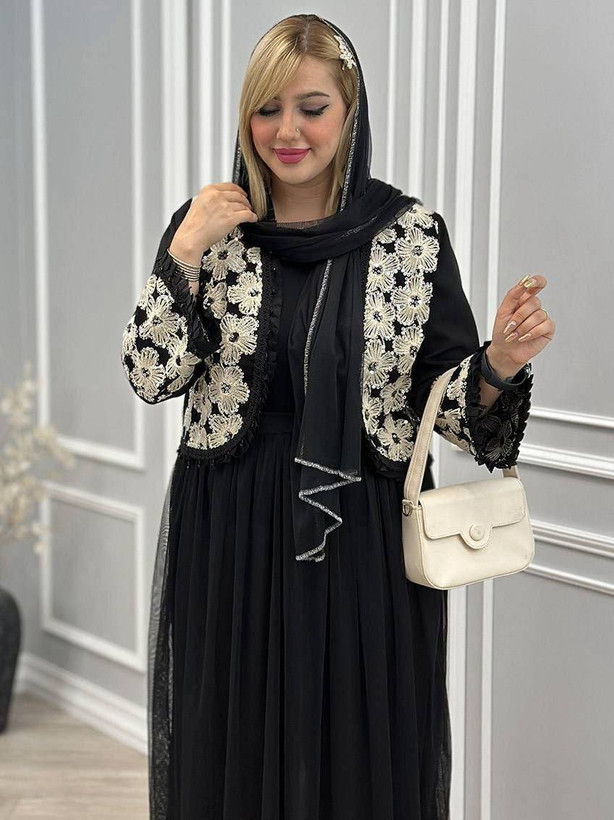 ست کت دامن و شال روناک شیک و مجلسی 😍✅1530الیشکا