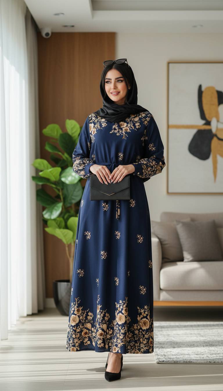 پیراهن یقه چین گلستان زیبا وشیک تنخور عالی در رنگبندی 🌈 🌈 کد ۷۸۶۳ دلتا