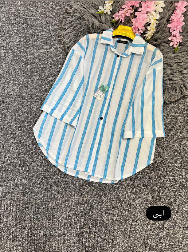 شومیز ترمه گازوئیلی درجه یک تنخور عالی شیک 🥰🥰کد۱3514 راشین