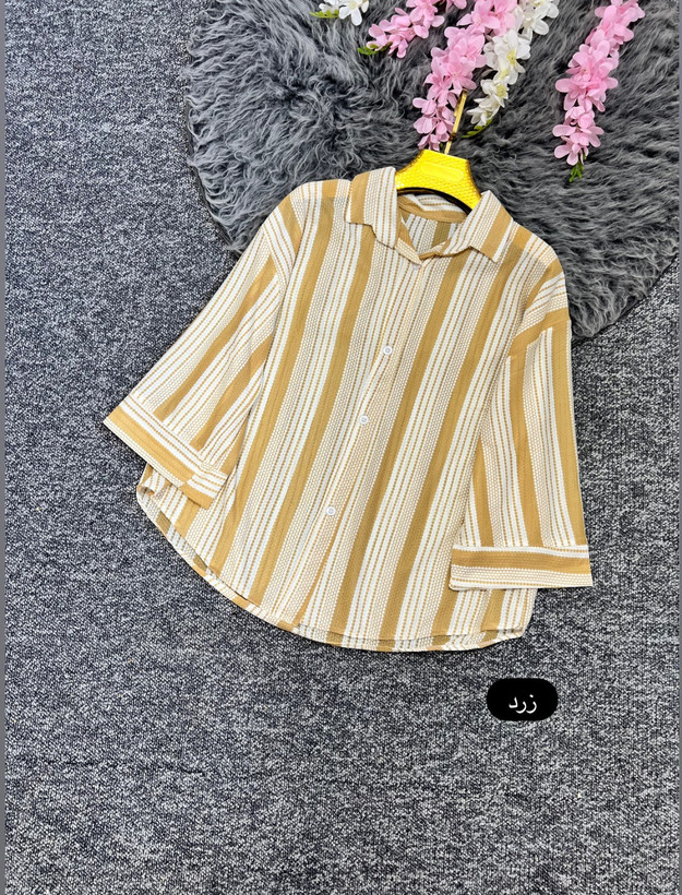 شومیز ترمه گازوئیلی درجه یک تنخور عالی شیک 🥰🥰کد۱3514 راشین