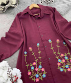 شومیز مانتویی ساناز در رنگ بندی شیک و زیبا 🎀😍کد 13725 کلار
