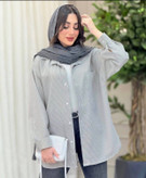شومیز بهناز نخی درجه یک زیبا وشیک تنخور عالی در دو رنگ زیبا 🥰🥰الیزه