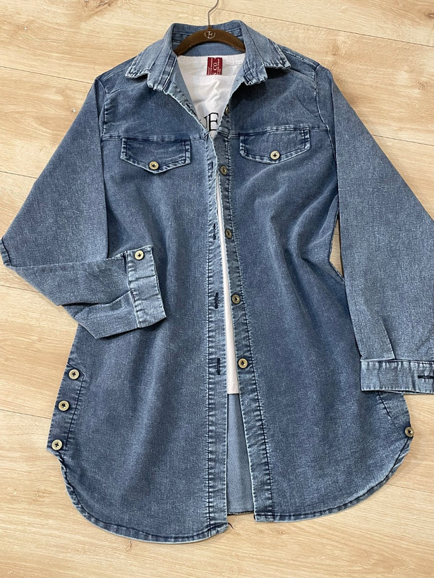 شومیز نیل بغل دکمه زیبا وشیک تنخور عالی تکرنگ 🌈 🌈 کد ۱۲۷۷۴ نیکی