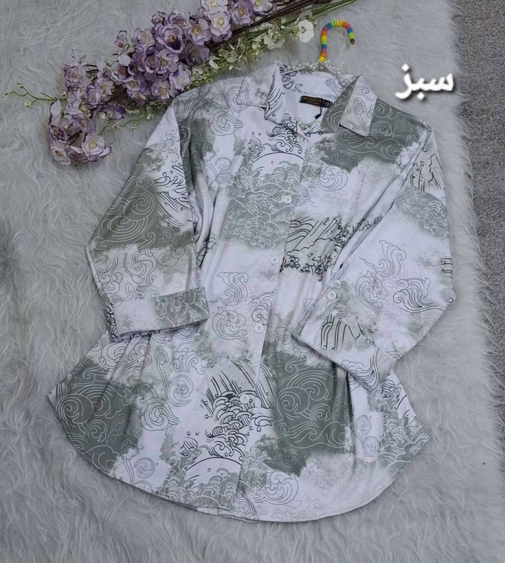 شومیز مانتو مچ کیمونو مچ پاکتی زیبا و شیک تنخور عالی در رنگبندی 🌈 🌈 کد ۵۹۵۳ فاروین
