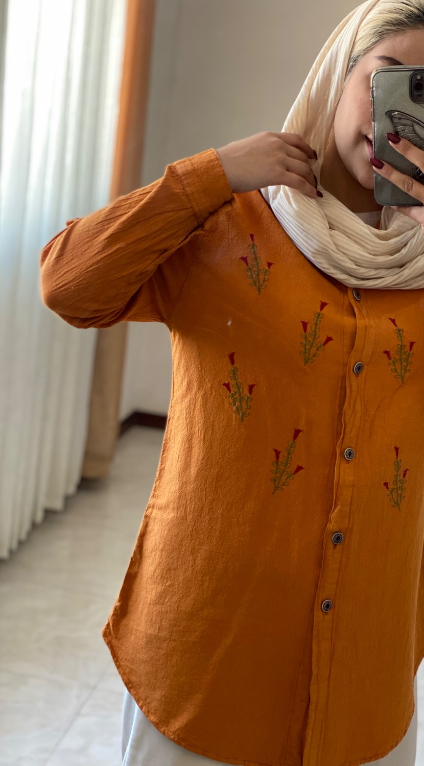 مانتو لاله لنین الیاف طبیعی 🌈💞💯۱۷۵ ارشیدا