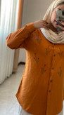 مانتو لاله لنین الیاف طبیعی 🌈💞💯۱۷۵ ارشیدا