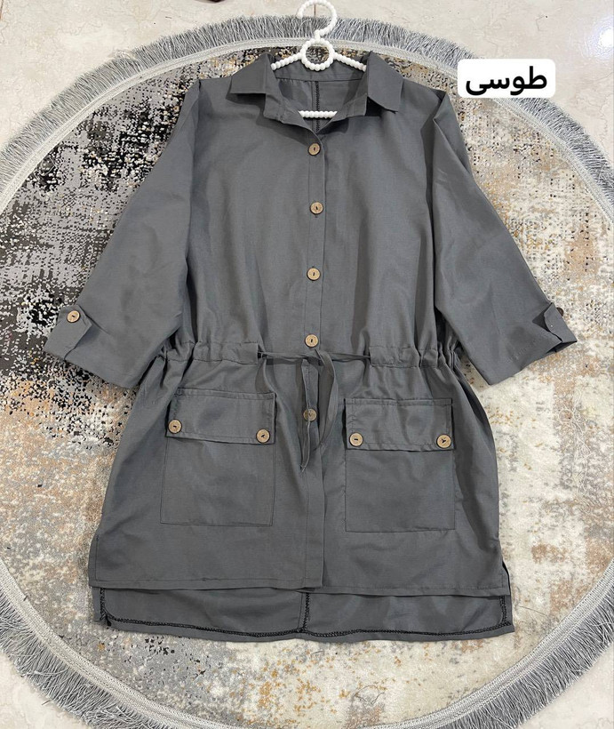 مانتو آیلار داکرون پنبه درجه یک دوخت و کیفیت عالی 🥰🥰الیزه