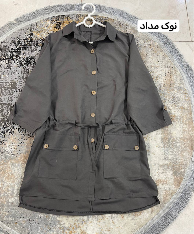 مانتو آیلار داکرون پنبه درجه یک دوخت و کیفیت عالی 🥰🥰الیزه