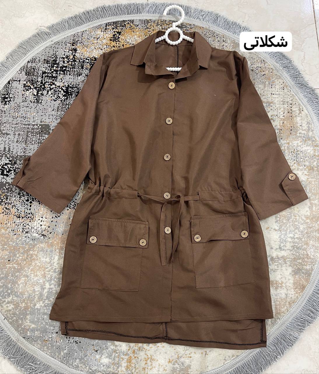 مانتو آیلار داکرون پنبه درجه یک دوخت و کیفیت عالی 🥰🥰الیزه