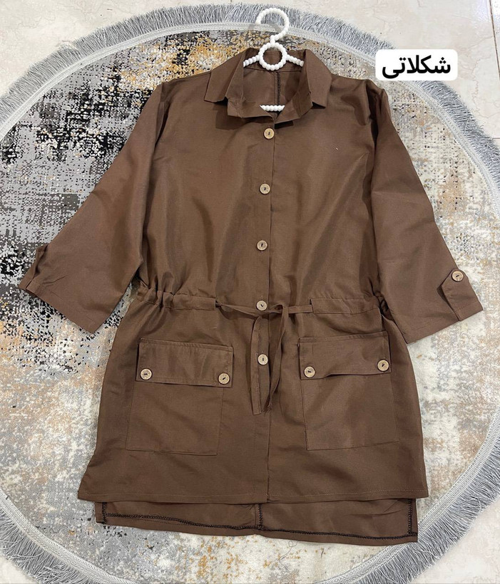 مانتو آیلار داکرون پنبه درجه یک دوخت و کیفیت عالی 🥰🥰الیزه