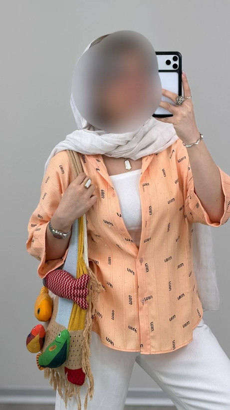 شومیز نگین دار الو ینزی 💯🎀💞۱۵۲۳۲نفیس