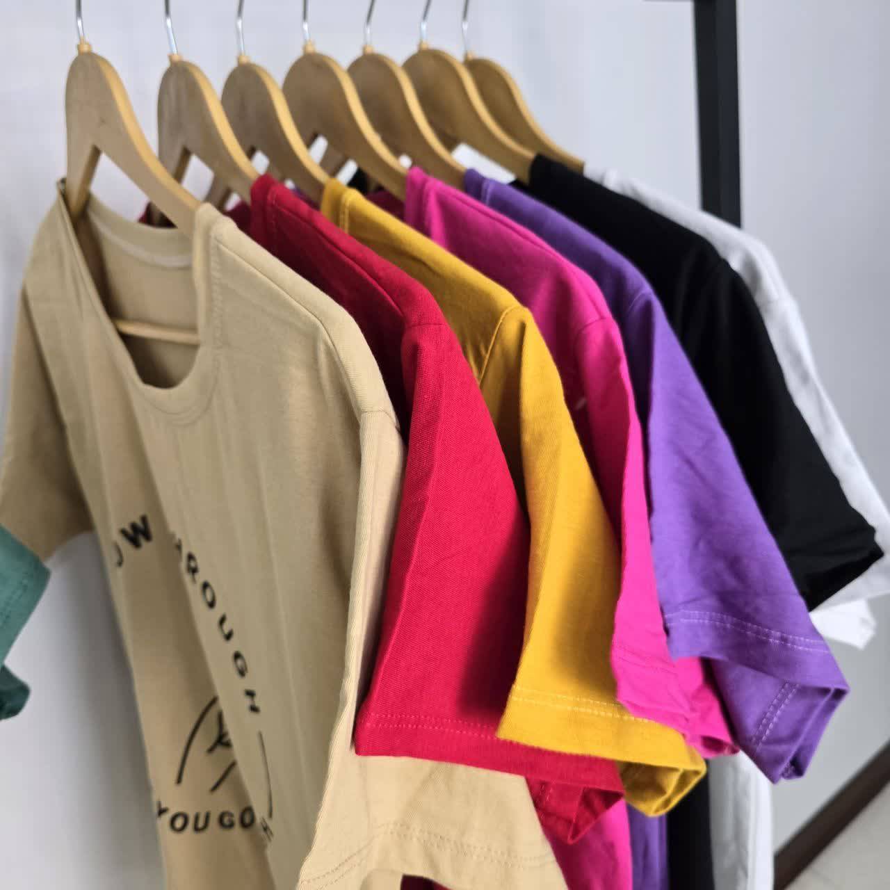 تیشرت grow زیبا وشیک در رنگبندی 🌈 🌈 کد ۱۲۴۹۹ ستشو