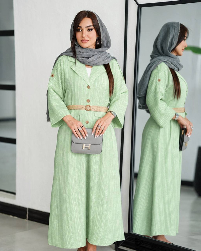 مانتو کفتان یاسمن شیک و راحت 😍✅12285الیشکا