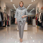 شومیز گره ای در رنگ بندی جذاب 🎀❤️کد 7343 کلار