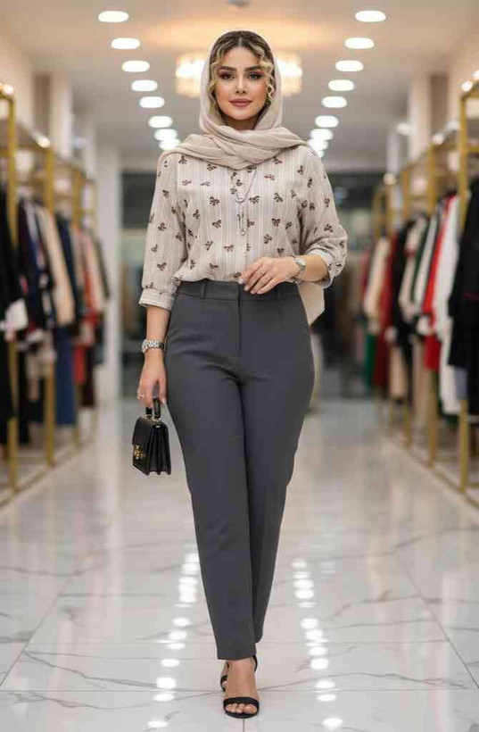 شومیز گره ای در رنگ بندی جذاب 🎀❤️کد 7343 کلار