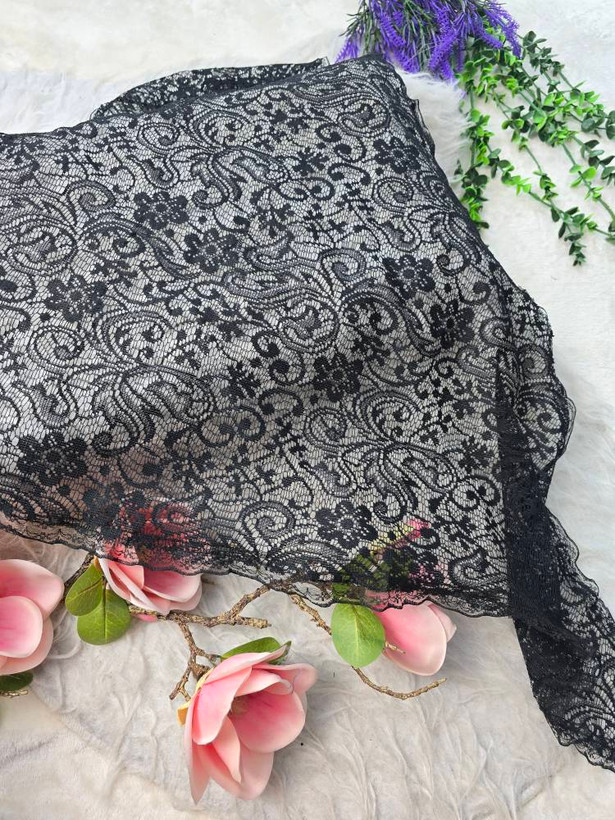 مینی اسکارف دور دانتل زیبا وشیک 🥰🥰کد۱۴۱۰۹ ستشو