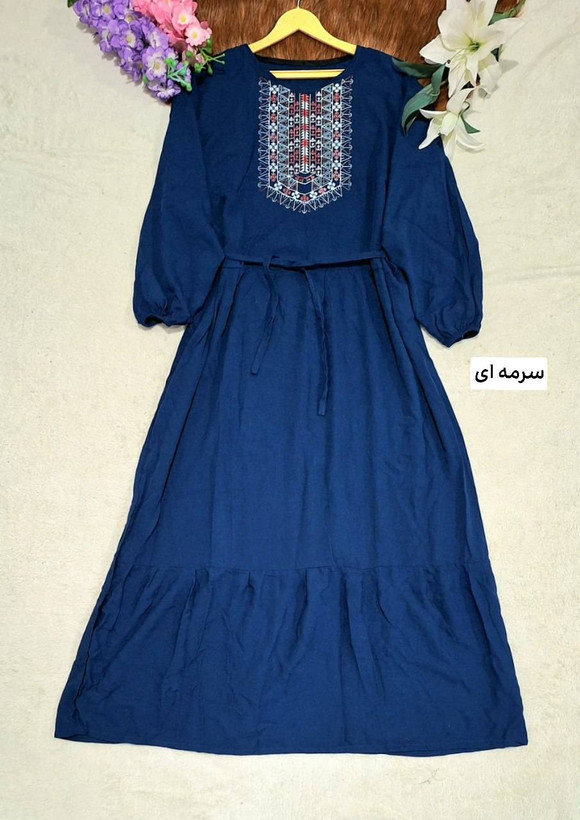 کفتان نخی چاپی کمربند دار 🥰🎀کد 228 شیک و مد