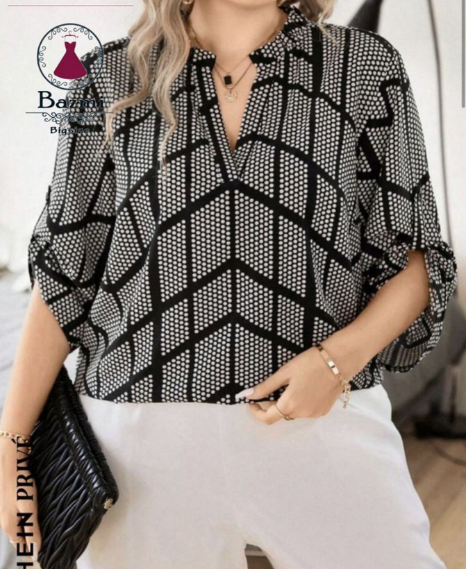 بلوز مجلسی سایز بزرگ ۰۰۲۴ بزمی🛍💯👌