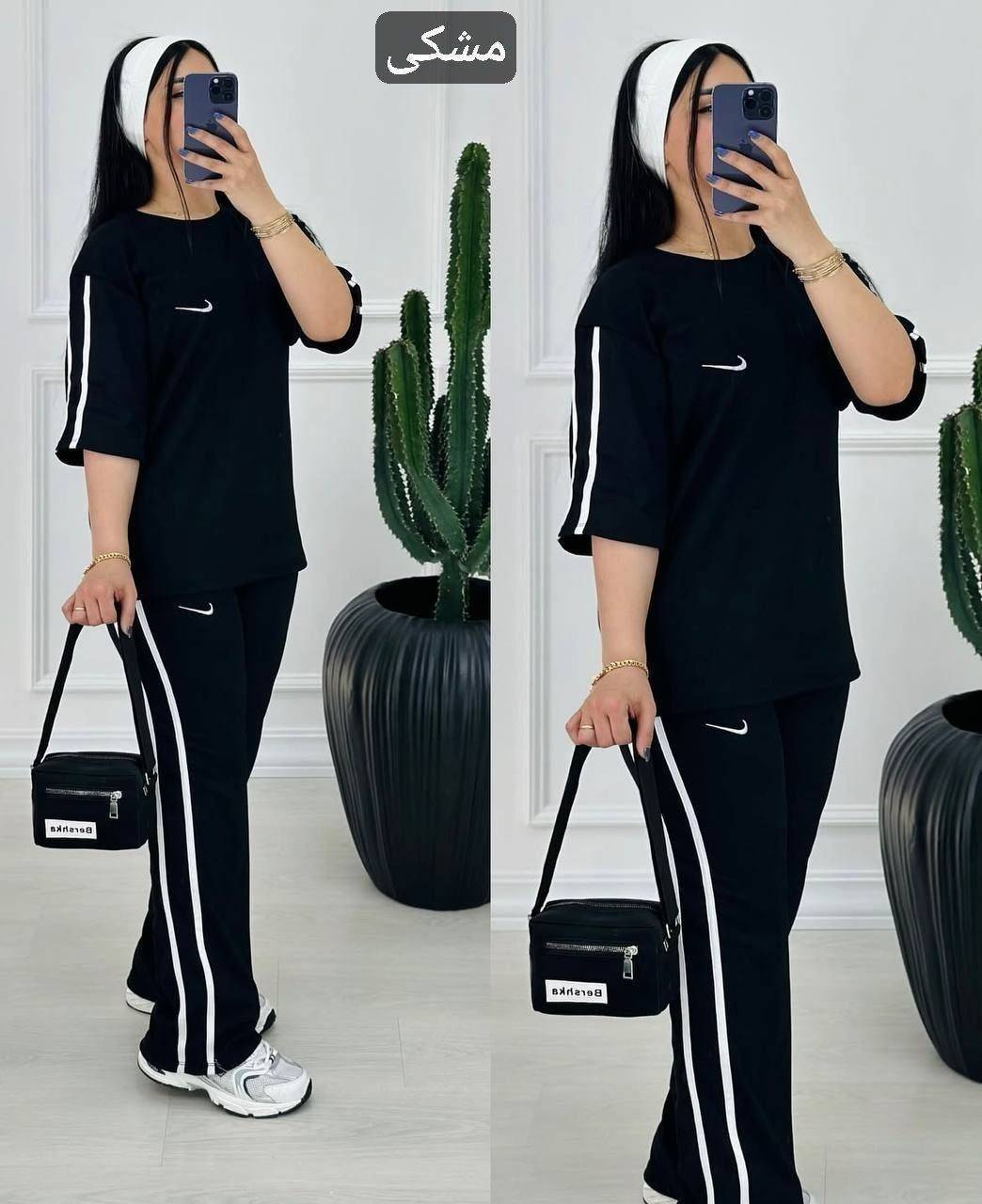 ست تیشرت شلوار نایک زیبا جذاب 😍✅2649شایسته