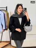 مانتو کتی سگک دار هاتف زیبا ومجلسی 😍✅13918شایسته