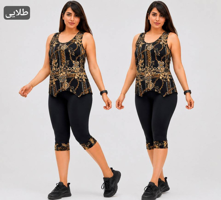 ست تاپ شلوارک چیچک در سه طرح زیبا کد 3074 شایسته