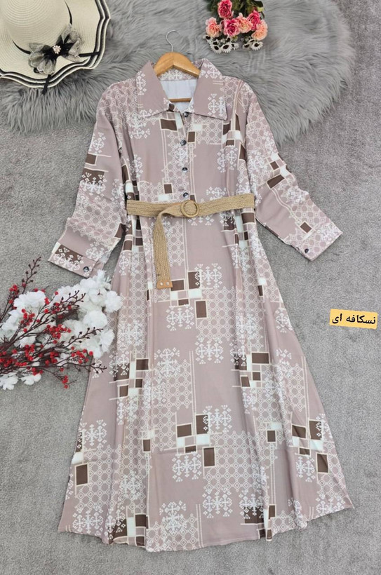 کفتان طرح دار نیوشا تنخور شیک و زیبا 😍🎀کد 15445 کلار