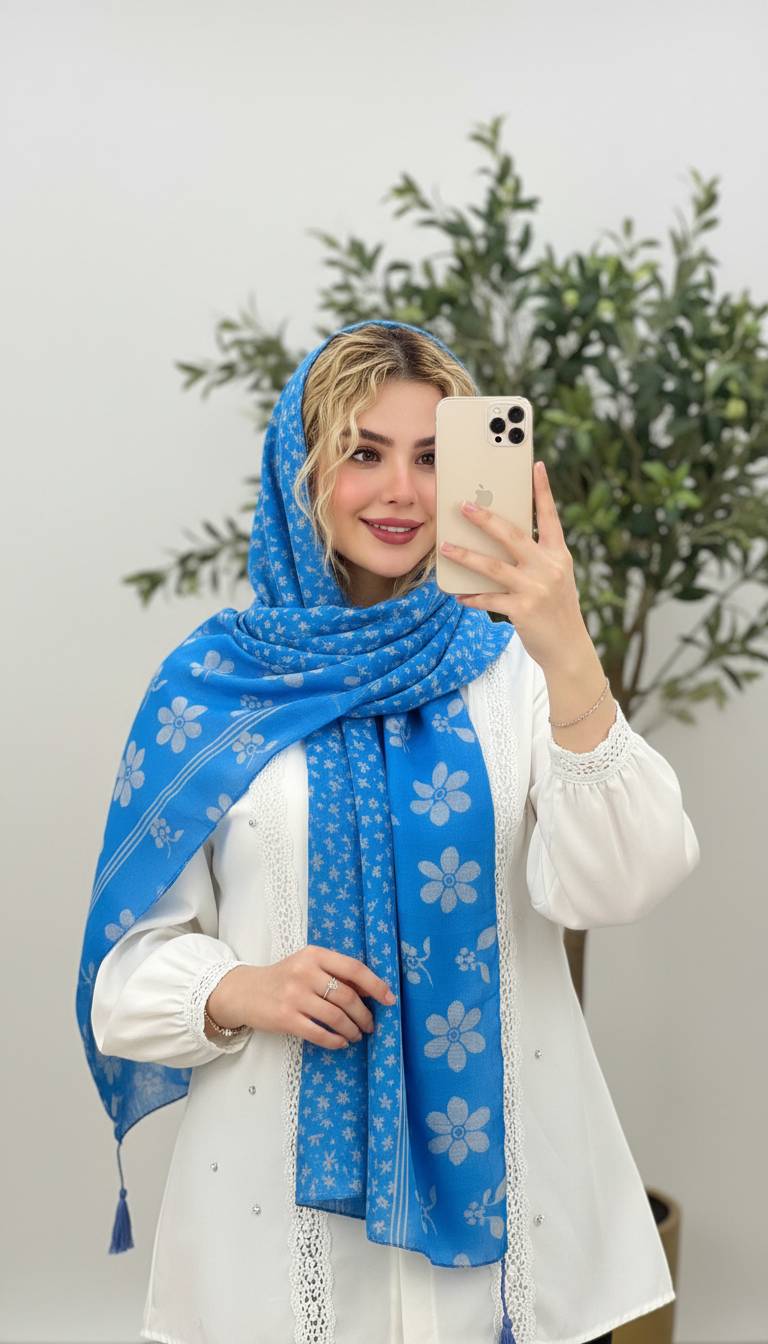شال مینا نخ اسلپ خنک و بهاری با کیفیت عالی تک رنگ 🌈 😍کد۵۸۰۹ ستشو