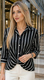 شومیز طهورا نیو تنخور زیبا و دو رنگ جذاب🥰🎀کد 15603 ترمه