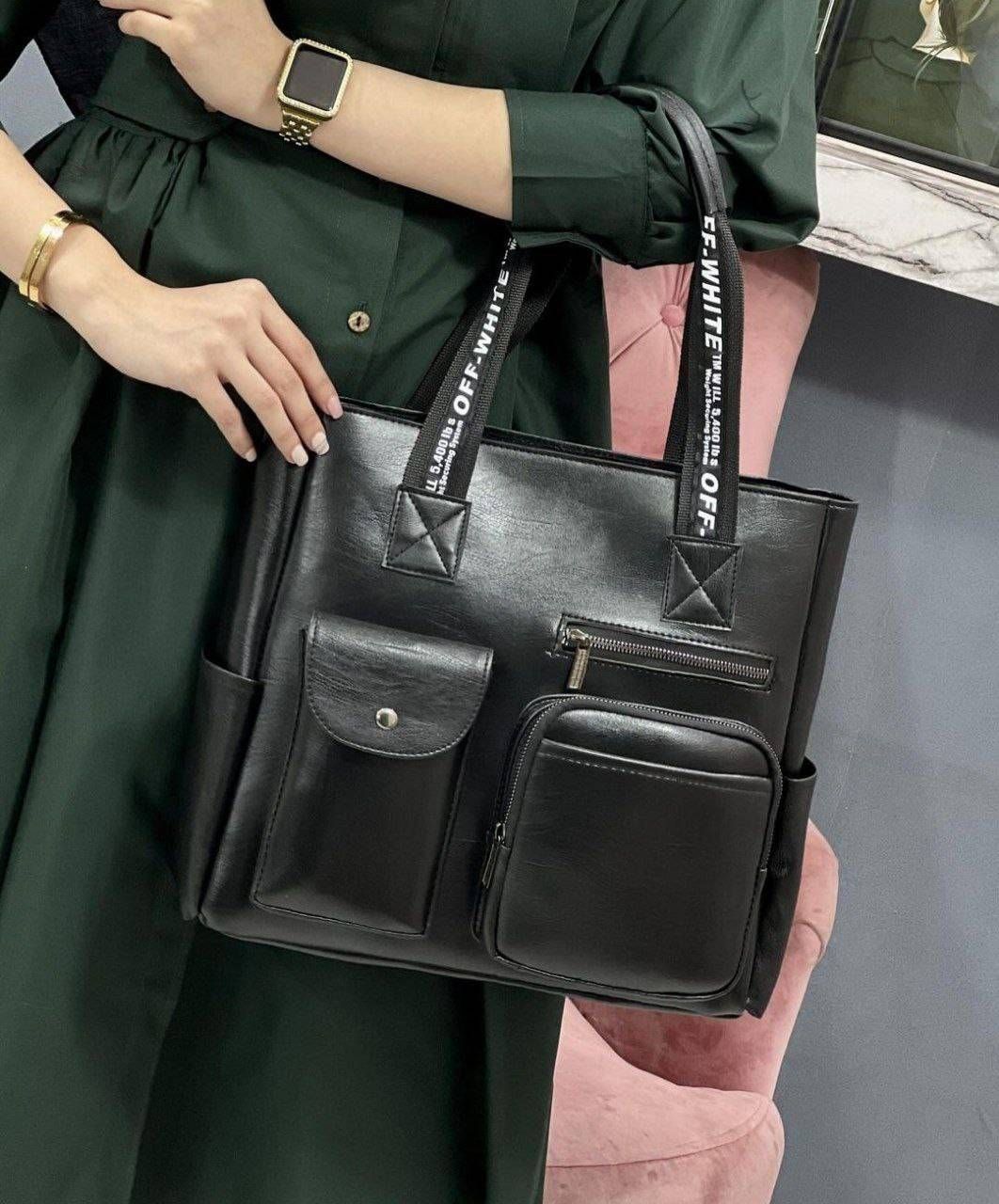 کیف مهر انگیز چرم با کیفیت 💯🎀🛍۳۲۷۳ نفیس
