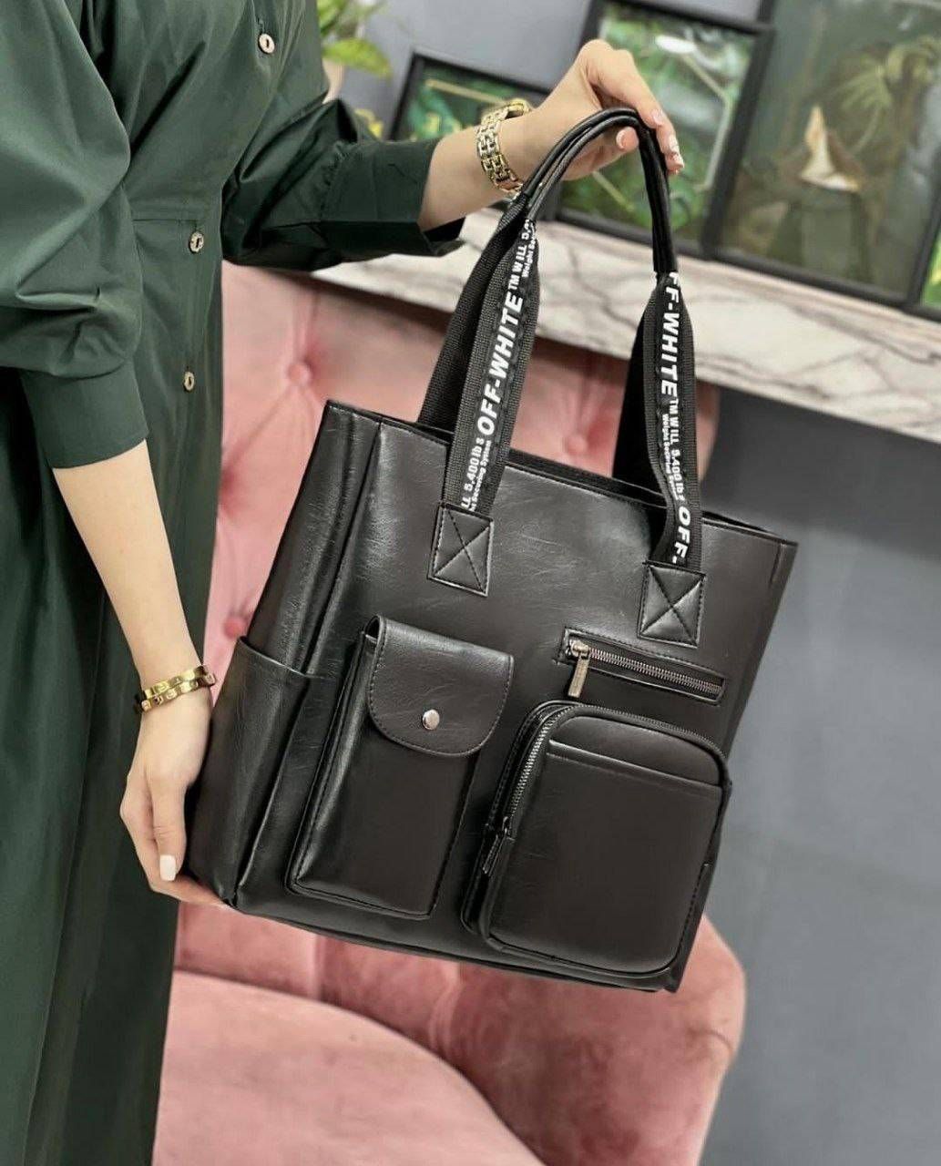 کیف مهر انگیز چرم با کیفیت 💯🎀🛍۳۲۷۳ نفیس